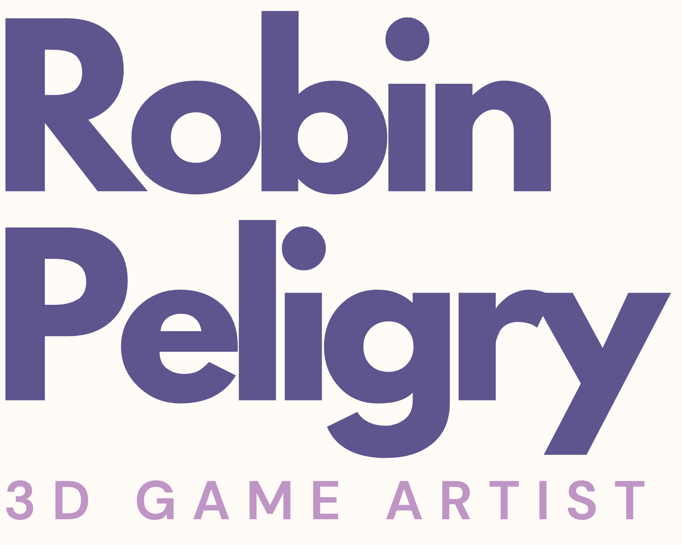 Robin Peligry | Portfolio
